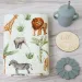 Bamboo Baby Blankets Newborn Muslin Swaddle 120x120 Nursery Blanket Baby Wrap Swaddle Blanket Super Soft_viptrois.com