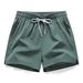 Men's Clothing Beach Pants Sports Shorts Quick Drying Three Quarter Pants Loose Casual Ice Silk Pants_viptrois.com