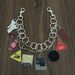 Chain Necklace Dual Use - Handmade Triangle & Square Hip Hop Accessories For Rave Festival, Nightclub (Shining Reflective Design)_viptrois.com