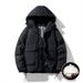 Men's Clothing Stylish Oversized Hooded Down Jacket - Lightweight, Warm & Comfortable Winter Coat For Plus Size (S-8XL, Multiple Colors)_viptrois.com