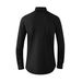 Men's Long Sleeve Letter Embroidery Shirt – Stylish Cotton Slim Fit Casual Top With Urban Print Design_viptrois.com
