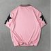 Men's Clothing Lapel Short Sleeved T Shirt Fashion College Young Loose Street Polo Shirt Top_viptrois.com