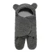 Newborn Baby Soft Cotton Velvet Sleeping Bag Warm Plush Wrap Blanket Quit 0-3 Months Sleepsack_viptrois.com