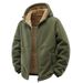 2025 European And American Outdoor Sports Fleece Clothes Men's Sweater Fleece Thickened Fleece Couple Jacket Hat_viptrois.com