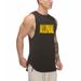Summer Muscle Bodybuilding Quick Drying Vest Men's Sleeveless T-Shirt Crew Neck Fitness Training Suit Running Sports Bottom Shirt_viptrois.com