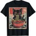 Camisetas Gráficas Divertidas Algodón Cómodo Con Diseño Ramen Japonés, Regalos Anime De Gato Kawaii_viptrois.com