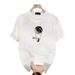 Men's Clothing Heavy Cotton Trendy Brand Printed Men's Short Sleeved T Shirt New Summer Hot Style Trendy Casual T Shirt_viptrois.com