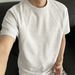 Short-sleeved Deconstructed Patchwork Design Summer Men's American High Street Loose Heavyweight T-shirt Base Shirt_viptrois.com