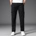 Men's Clothing Casual Trousers Middle Aged Dad Pants Workwear Men's Trousers Pure Cotton Straight Loose Large Size Sports Men's Trousers_viptrois.com