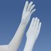 Summer sun protection gloves ice sense long arm guard UV protection lengthened ice sleeves ice silk sleeves women's cycling outdoor_viptrois.com