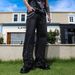 American Style Loose Straight Jeans For Men 2025 New Autumn Fashion Beaded High Street Wide Leg Pants Trendy_viptrois.com