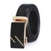 Men's Belts New Style Men's Automatic Buckle Belt Scratch Resistant Microfiber Belt Business Casual Running_viptrois.com