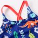 Mother & Kids New Swimsuits Fashion Sweet Cute Children's One Piece Swimsuit_viptrois.com