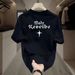 Men's Clothing Summer Cotton Short Sleeved T Shirts For Men Trendy T Shirts For Teenagers Versatile Fashion Bottoming Shirts For Couples Tops Ins_viptrois.com