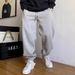 Men's Casual Jogger Pants With Drawstring Waist - High Elasticity Cotton Sweatpants For Everyday Wear (Dark Grey, S-2XL)_viptrois.com