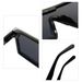 Men's Sunglasses Trendy New One Piece Gradient Brown Sunglasses For Women, Retro And High End, Small Face And UV Protection_viptrois.com