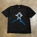 Heavyweight Pure Cotton American Style T-Shirt For Couples Loose Short-Sleeved Oversized Crying Print Design For Men And Women 250g_viptrois.com