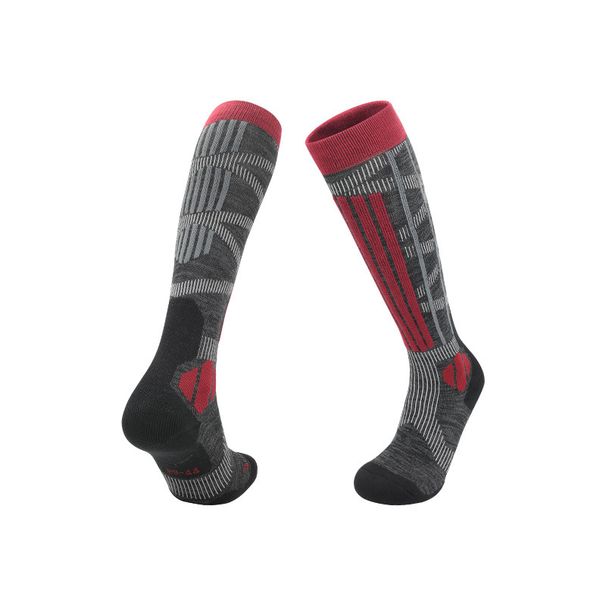 Winter Ski For Men Women, Thickened And Warm, Long Tube Cotton Outdoor Hiking Socks, Children's Snow Socks_viptrois.com