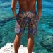 Premium Products CP11621A07 American Casual Camouflage Printed Trendy Brand Fitness Running Sports Basketball Shorts_viptrois.com