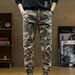 Men's Clothing casual trousers fat leggings camouflage pants tide straight overalls_viptrois.com