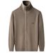 Men's High Collar Long Sleeve Cardigan Autumn Winter New Korean Fashion Sweater Warm Zipper Shirt Casual Knitted Jacket_viptrois.com