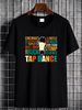 Tap Dance Dancing Studio Dance Practice T-Shirt Soft Unisex Graphic Fashion Stylish Top For Everyday Wear Comfortable Breathable Casual Stretched_viptrois.com