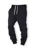 Men's Clothing Sweatpants Sports Trousers Casual Training Fitness Drawstring Thread Elastic Waist Pants_viptrois.com