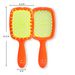 Square Mesh Hair Brush – Colorful Detangling & Scalp Massage Comb (29 Colors)_viptrois.com