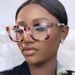 Women's Eyeglasses Square Small Frame TR90 Glasses Frame New Anti Blue Light Flat Glasses With Flower Package Simple Glasses Frame_viptrois.com