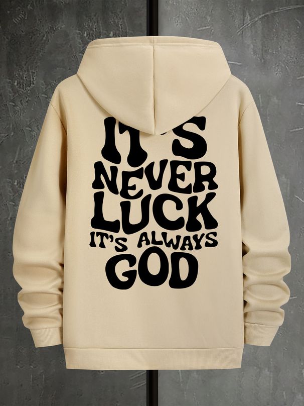 Men's Autumn And Winter Casual Fashionable Loose Hooded Sweater With Geometric Print Long Sleeved Warm Pullover Sweater_viptrois.com