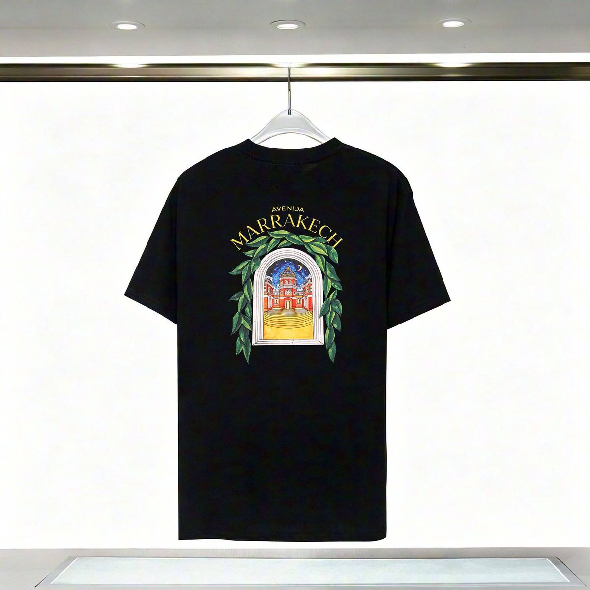 Men's Clothing Fashion Brand Fashion Round Neck Short Sleeved T Shirt Men's 2024 Summer Ins Trendy Handsome Internet Celebrity Tops Bottoming Shirt_viptrois.com