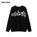 JIAYIKU Men's American Style Deer Fur Thickened Sweater Knitted Top New Jacquard Round Neck Base Shirt_viptrois.com
