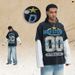 American-style Washed Digital Print Fake Two-piece Spliced Long-sleeve T-shirt, Unisex Trendy Loose Fit_viptrois.com