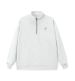Men's Clothing AA 320g Stand Collar Half Zip Sweatshirt Men's Loose US Embroidered Versatile Trendy American Style Top Wholesale_viptrois.com