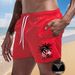 Men's Clothing Men's Quick Drying Loose Fit Sports Shorts Summer Casual Beach Pants Thin Ice Silk Five Point Double Layer_viptrois.com