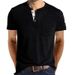 2025 Summer New Men's Short-sleeved Slim-fitting Casual Versatile T-shirt_viptrois.com
