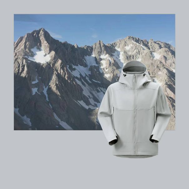 Men's Clothing Windproof And Water Repellent Unisex 3D-Cut Windproof Fleece-Lined Softshell Jacket – Water-Resistant Winter Outdoor Coat_viptrois.com