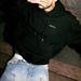 Spring Streetwear Hoodie Cotton Blend Oversized Pullover With Bold Letter Print For Urban Fashion_viptrois.com