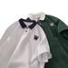 Men's Clothing Polo Shirt Short Sleeved T Shirt Men's Summer New Style Trendy Brand High End Versatile Casual Loose College Style Contrast Color Top_viptrois.com