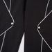 Men's Clothing Design Sense Trendy Brand Casual Sports Straight Pants Men's Trendy Brand Inlaid Bat Button Patchwork Cloth Niche Loose Trousers_viptrois.com