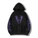 Trendy Unisex Zip-Up Hoodie With Adjustable Hood, Oversized Fit, Stylish Color Block Design For Casual Streetwear_viptrois.com