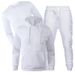 Men’s Fleece Hoodie & Jogger Set – 3-Piece Winter Loungewear (S-XXXL) – Cozy Casual Outfit For Fall & Spring_viptrois.com