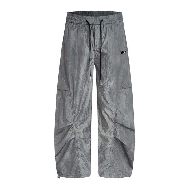 Men's Clothing Fashion Brand 2025 New American Retro Paratrooper Scimitar Casual Pants Men's And Women's Loose Drape Wide Leg Pants_viptrois.com