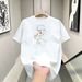 Men's 260g Heavyweight Pure Cotton Short Sleeve T-Shirt Summer Style Cool Loose Casual Trendy Top_viptrois.com