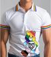 Men's Clothing Short Sleeved Shirt Digital Printing Hawaiian Style Casual Fashion_viptrois.com