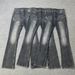 Men's Clothing Texture High Street Style Washed Straight Jeans Retro Vibe Flared Jeans_viptrois.com