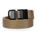 Nylon Belt Toothless Automatic Buckle Men's Casual Belt Outdoor Breathable All Match Belt Middle Aged Young Men And Women Trend_viptrois.com