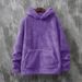 Men's Fleece-Lined Long Sleeve T-Shirt - Slim Fit Thermal Base Layer (Black/Purple/Camel, S-XXL)_viptrois.com