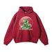 Men's Clothing 350GSM Fleece-Lined Christmas Hoodie – Festive Tree Print Unisex Streetwear (42% Cotton, Warm & Cozy, Oversized Fit, 2 Colors)_viptrois.com