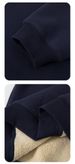 2025 Autumn And Winter Lamb Wool Crew Neck Sweater Fleece Thickened Sweater Men_viptrois.com